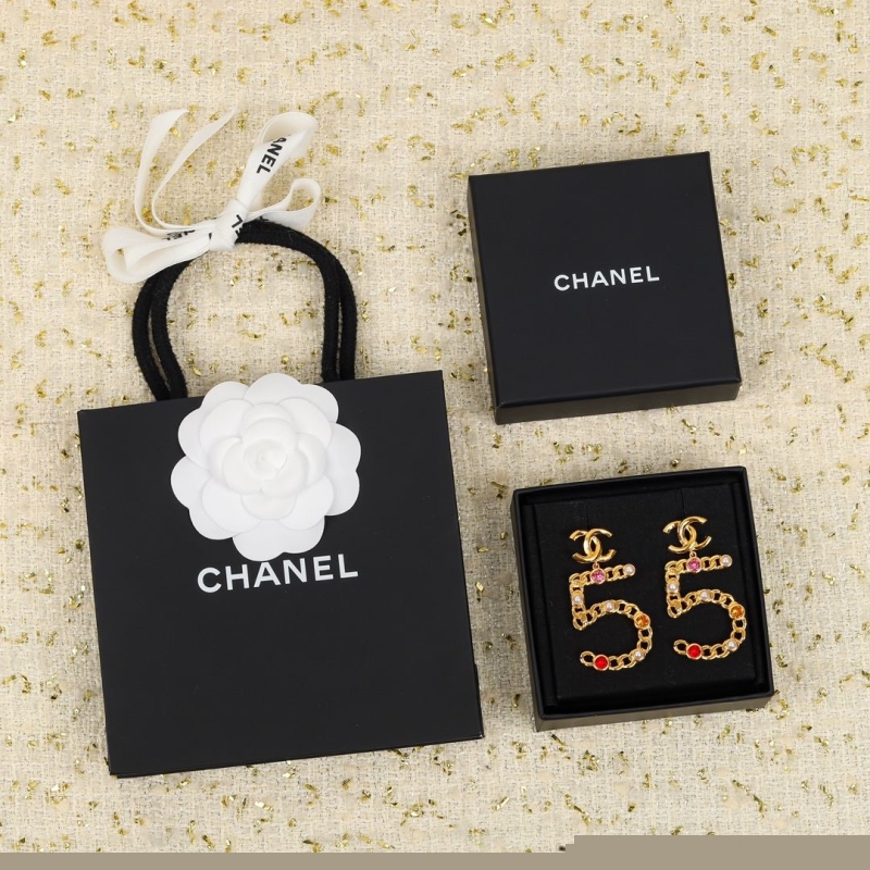 Ch*el earrings